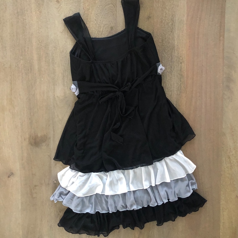 Sleeveless Layers Dress -H1 - Picture 7 of 8